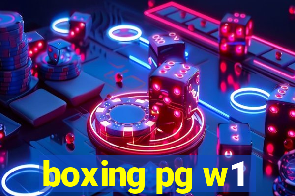 boxing pg w1